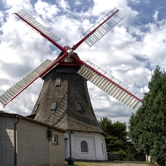 Hittfelder Mühle Original in Farbe