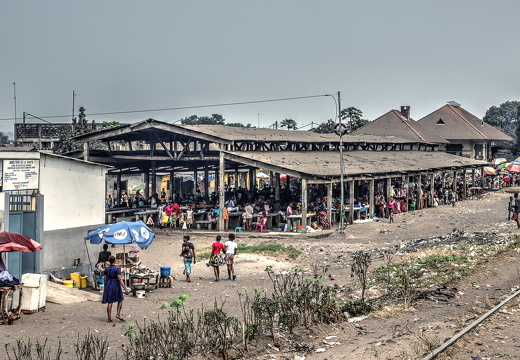 Markthalle in Kisenso
