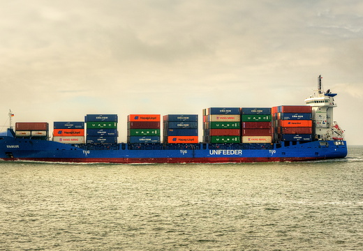 Containerschiff ElbBLUE