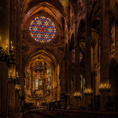 Kathedrale in Palma,  Hauptschiff