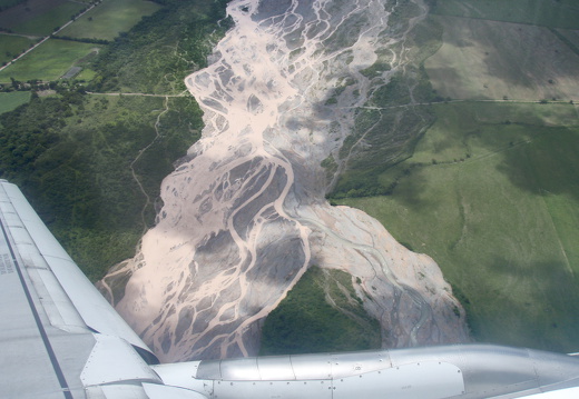 Landeanflug auf Salta/Argentinien