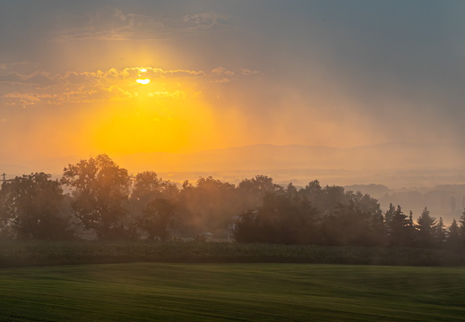Wetter: Morgendunst