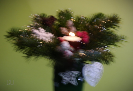 Adventsgesteck 2