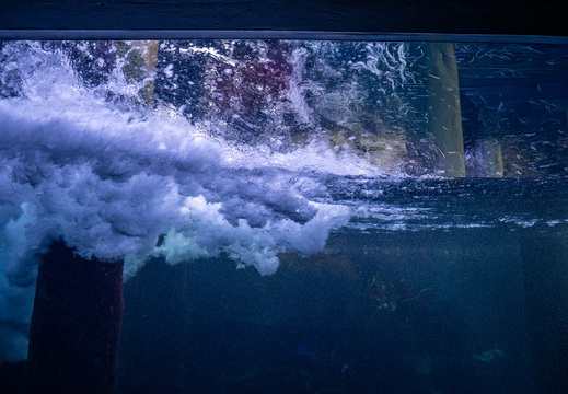 (wie ein) Sturm im Wasserglas